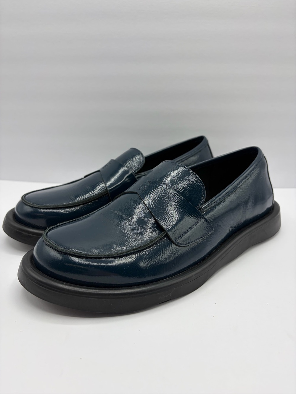 Fly London Trel301Fly Oxford Loafer Blue EU 40 US 9.5-10 Classic Work Date